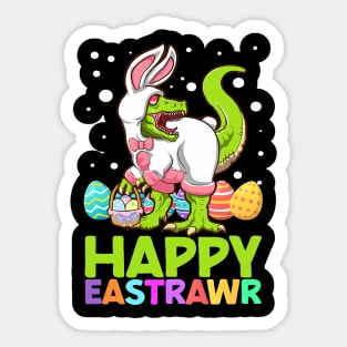Happy Eastrawr Easter Sunday Sticker